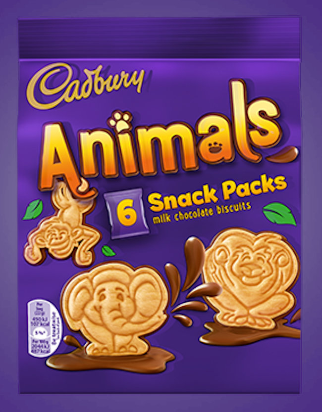 Animals Milk Chocolate Biscuits - Click Image to Close