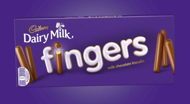 Dairy Milk Fingers - Click Image to Close